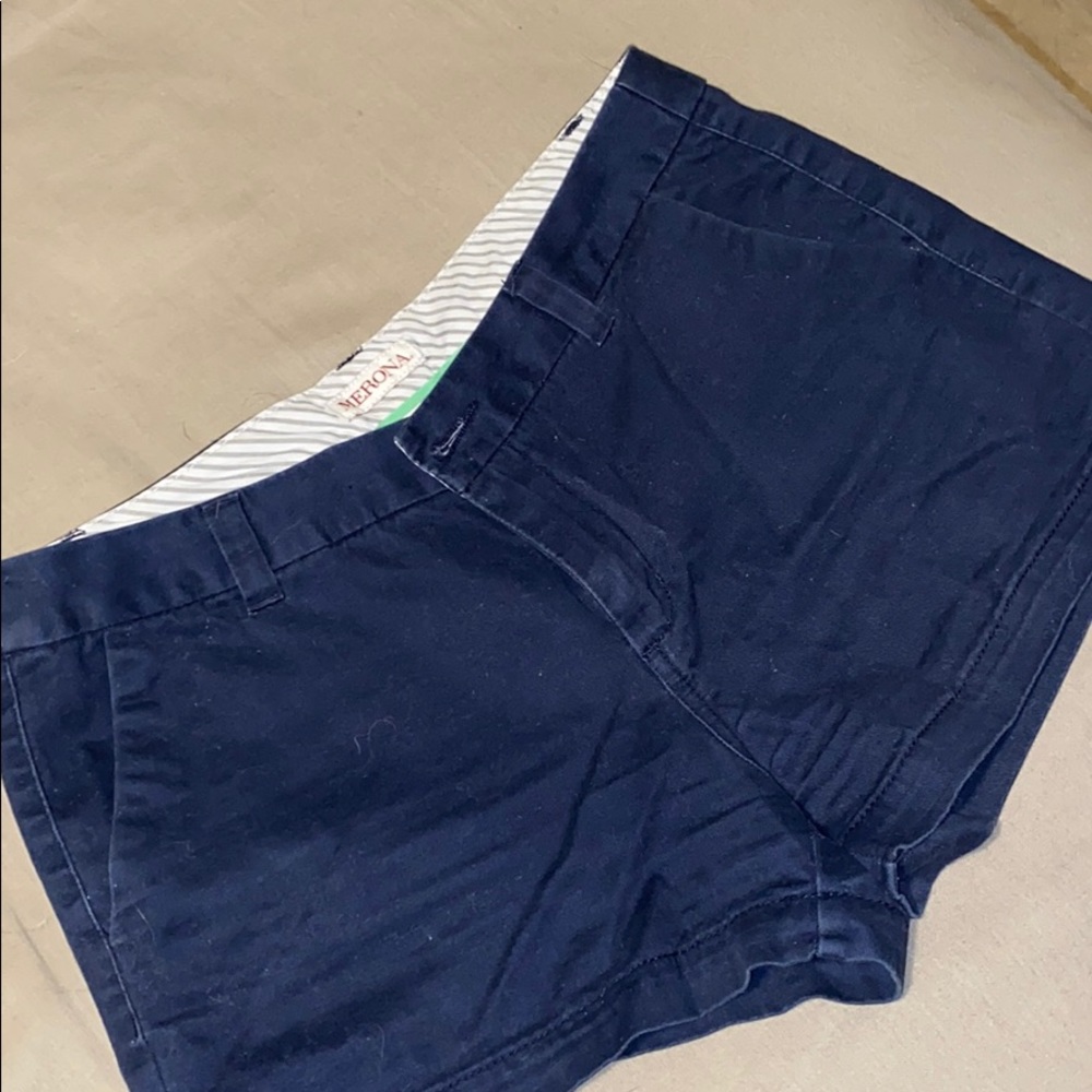 Navy shorts